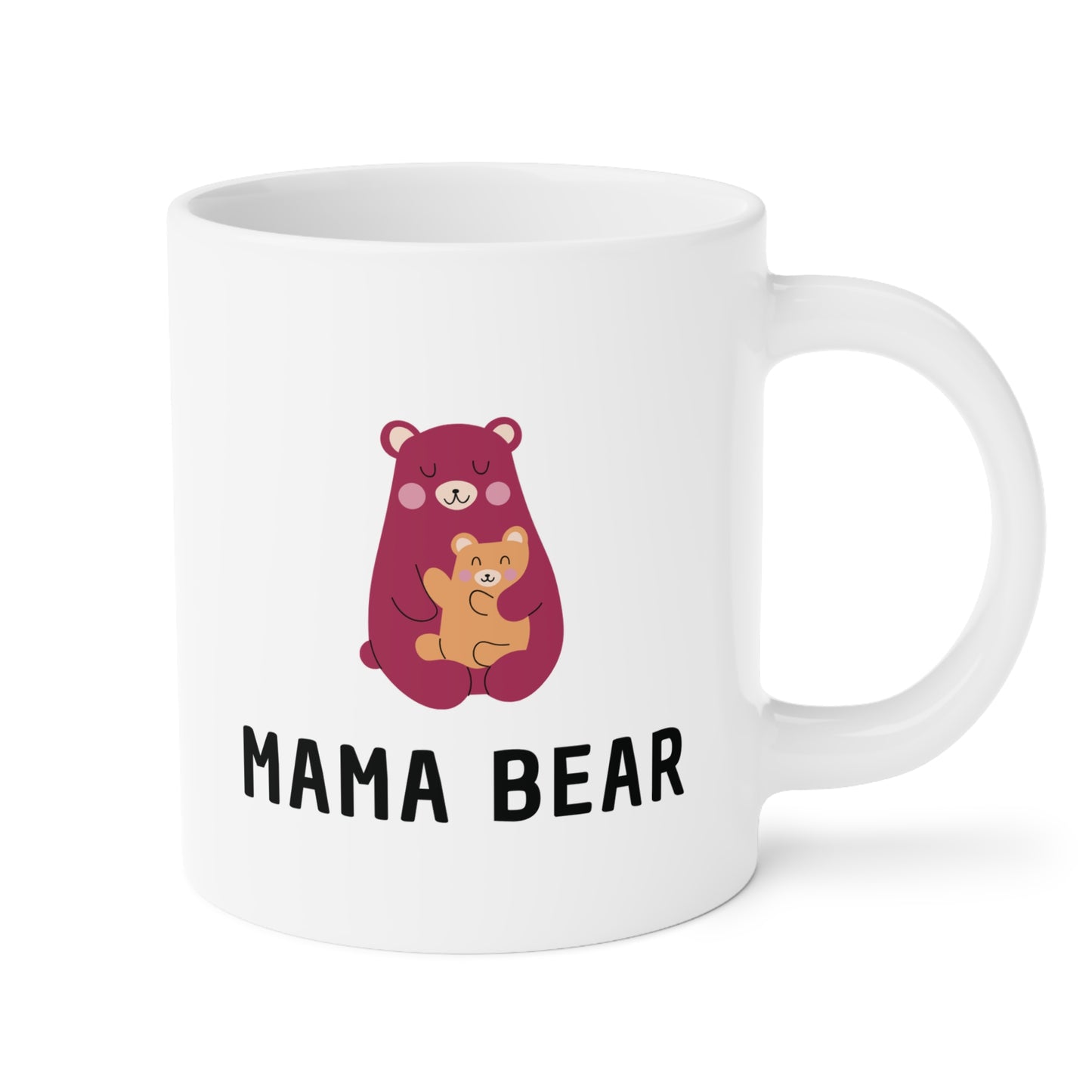 Ceramic Mug- Pink Mama Bear
