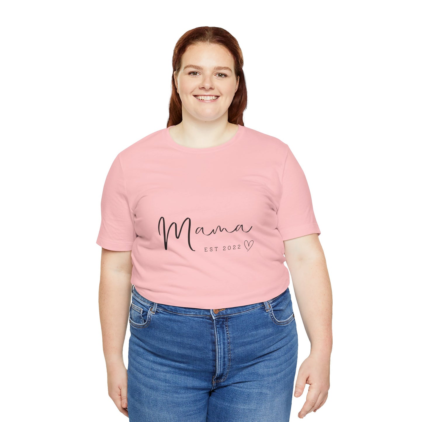 Unisex Jersey Short Sleeve Tee- MAMA EST 2022