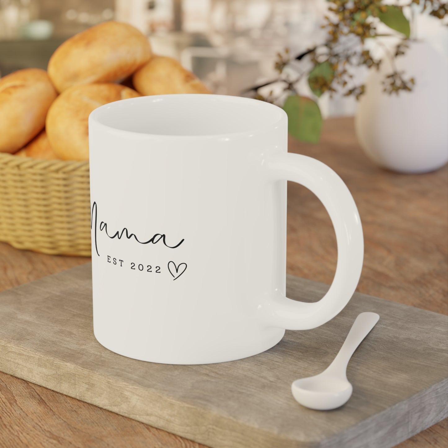 Ceramic Mug- MAMA EST 2022