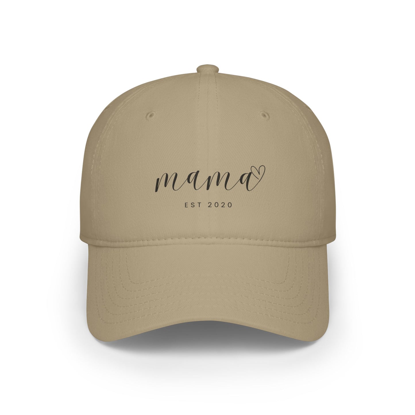 Copy of Low Profile Baseball Cap- MAMA EST 2020