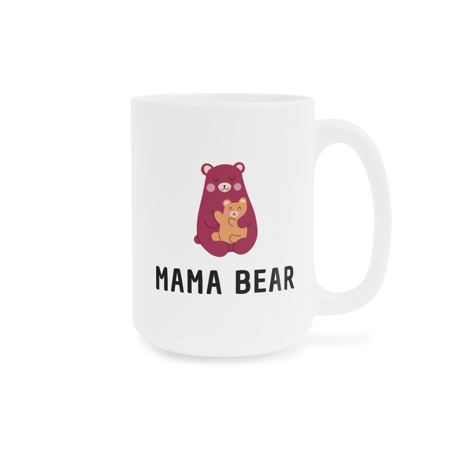 Ceramic Mug- Pink Mama Bear