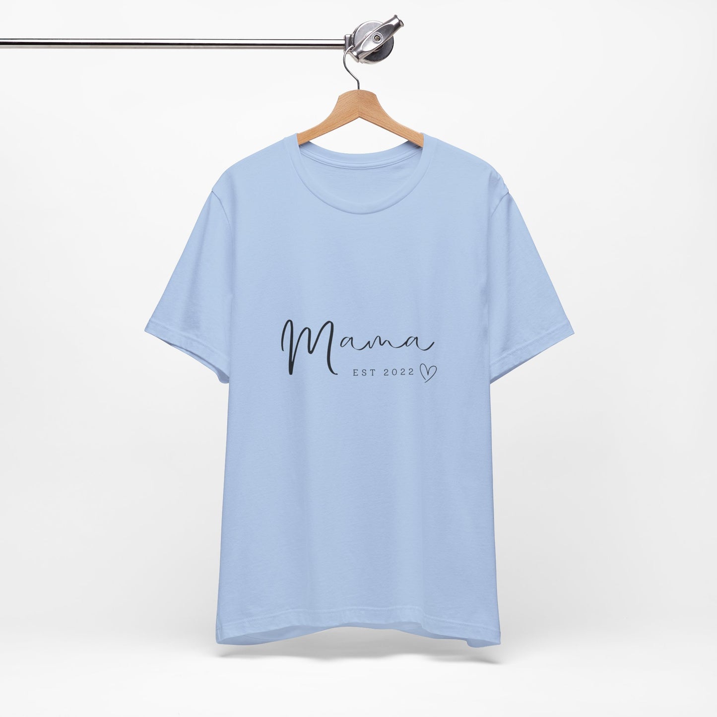Unisex Jersey Short Sleeve Tee- MAMA EST 2022