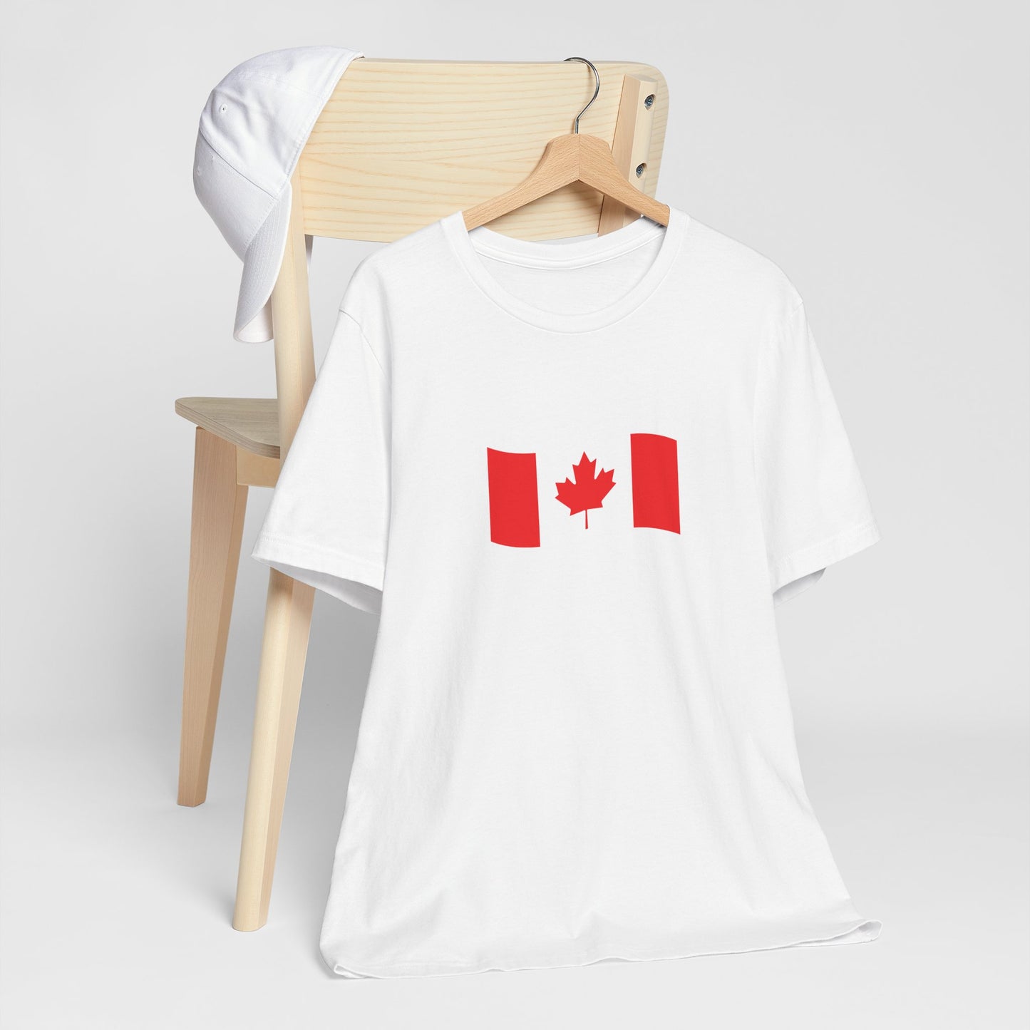 Unisex Jersey Short Sleeve Tee- Canadian Flag