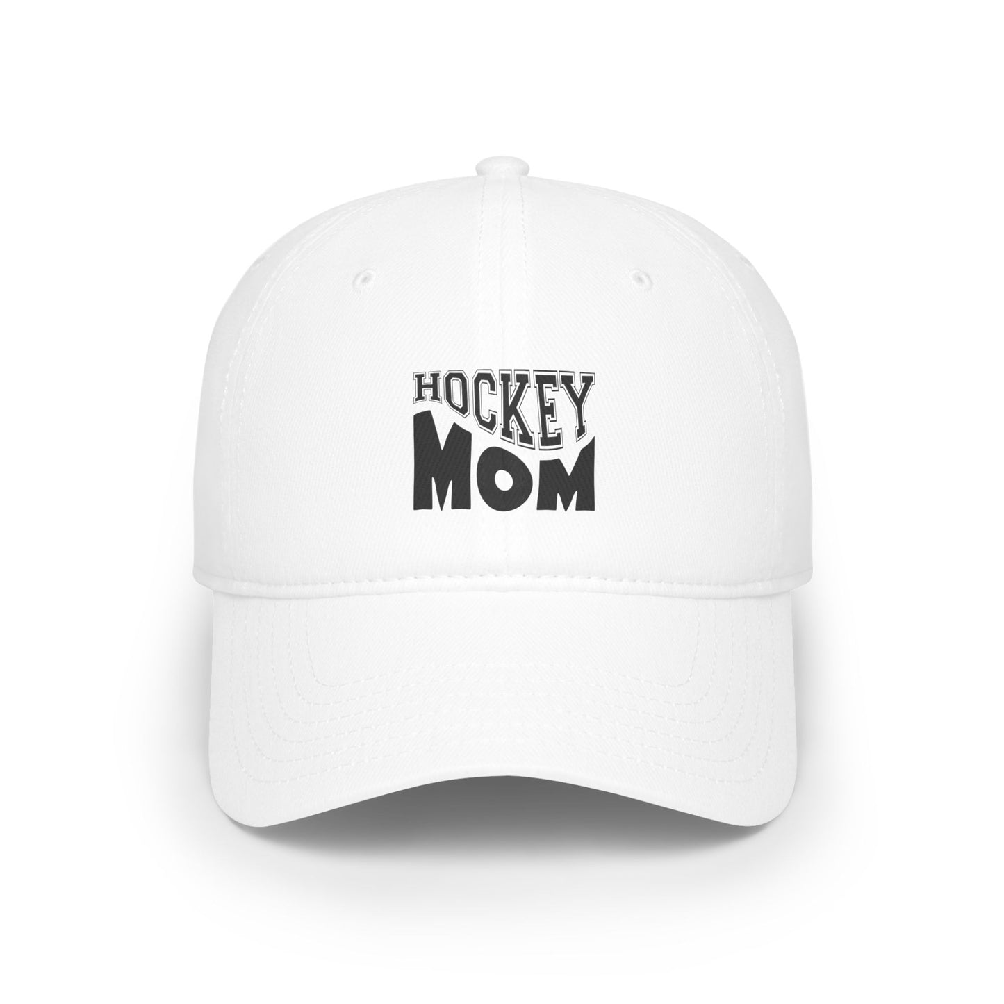 Low Profile Baseball Cap- HOCKEY MOM