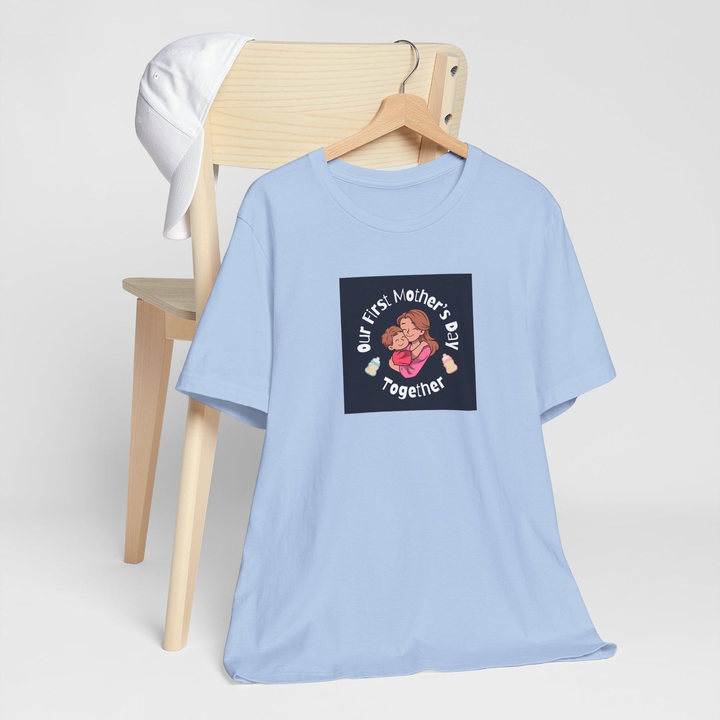 Unisex Jersey Short Sleeve Tee- Our First Mother's Day Together