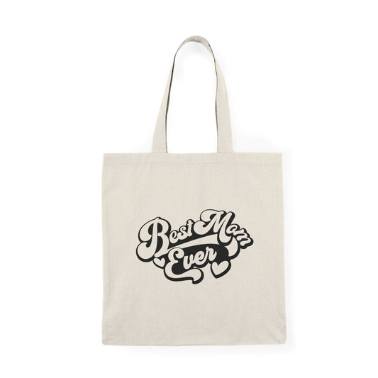 Natural Tote Bag - Best Mom Ever