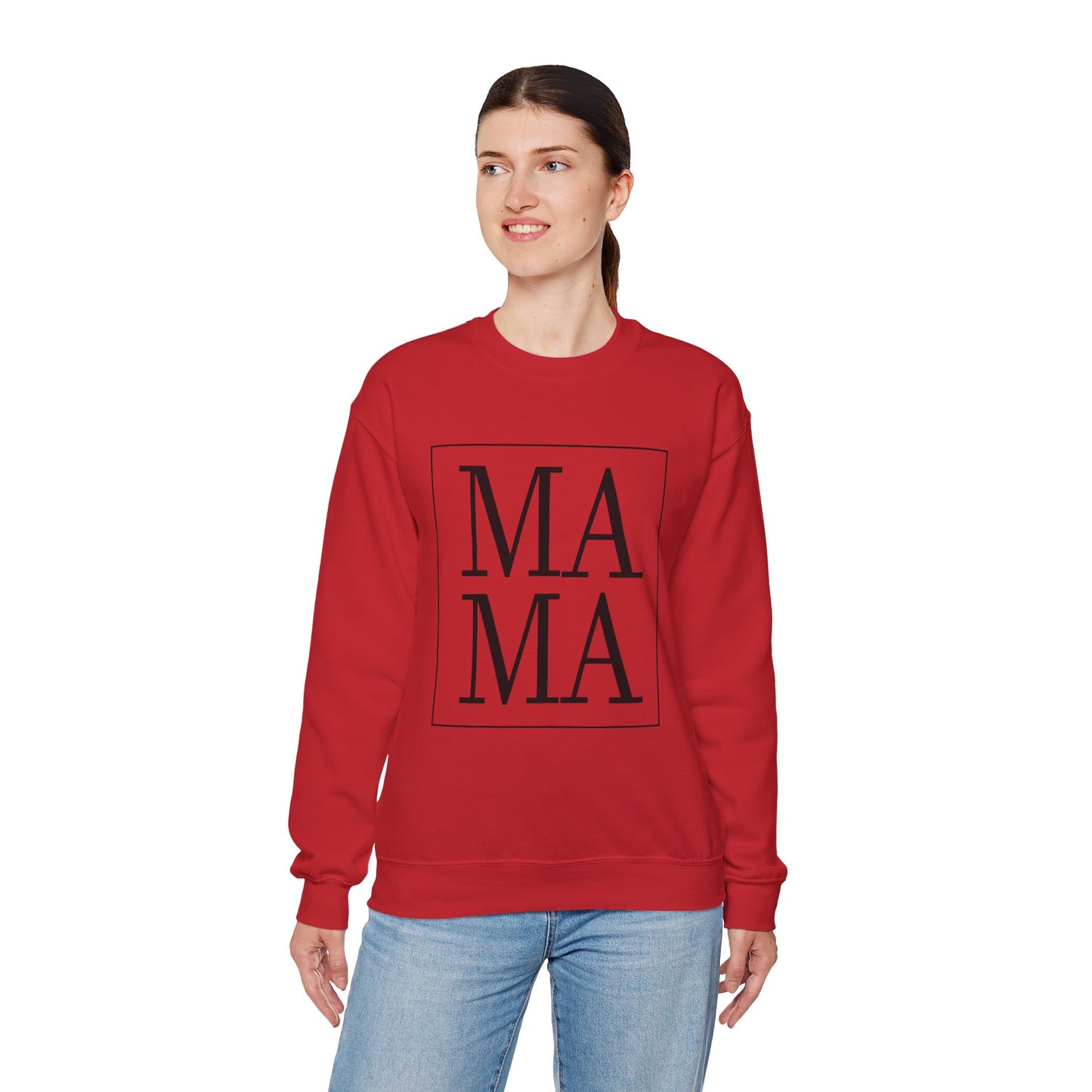Unisex Sweatshirt with print of MAMA