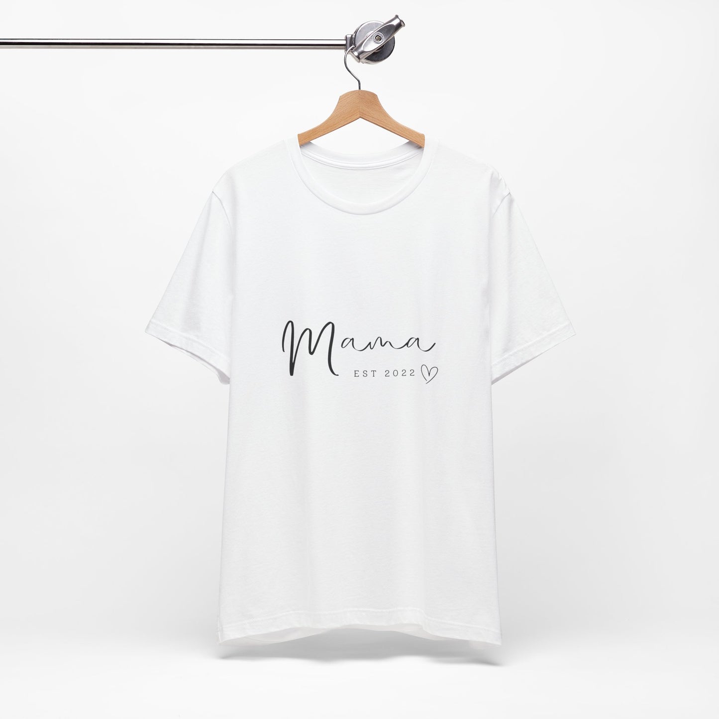Unisex Jersey Short Sleeve Tee- MAMA EST 2022