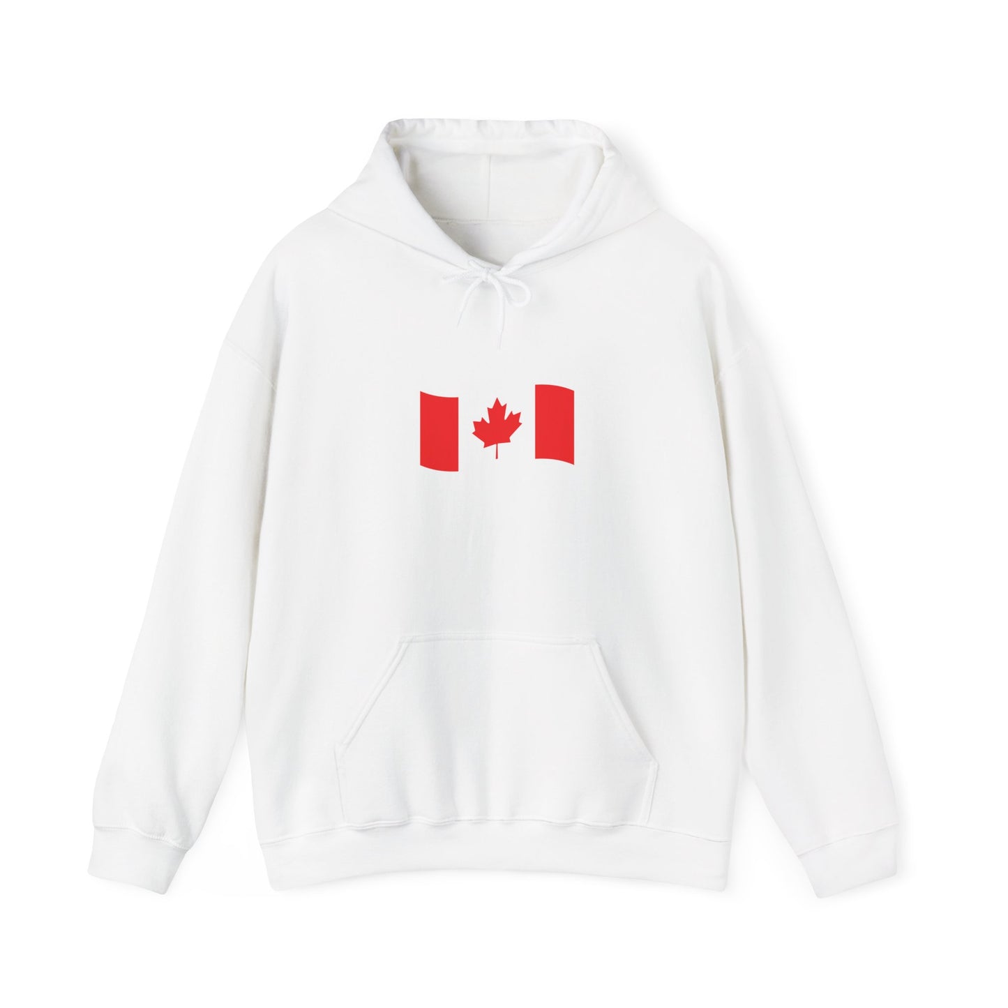 Unisex Hooded Sweatshirt- Canadian Flag