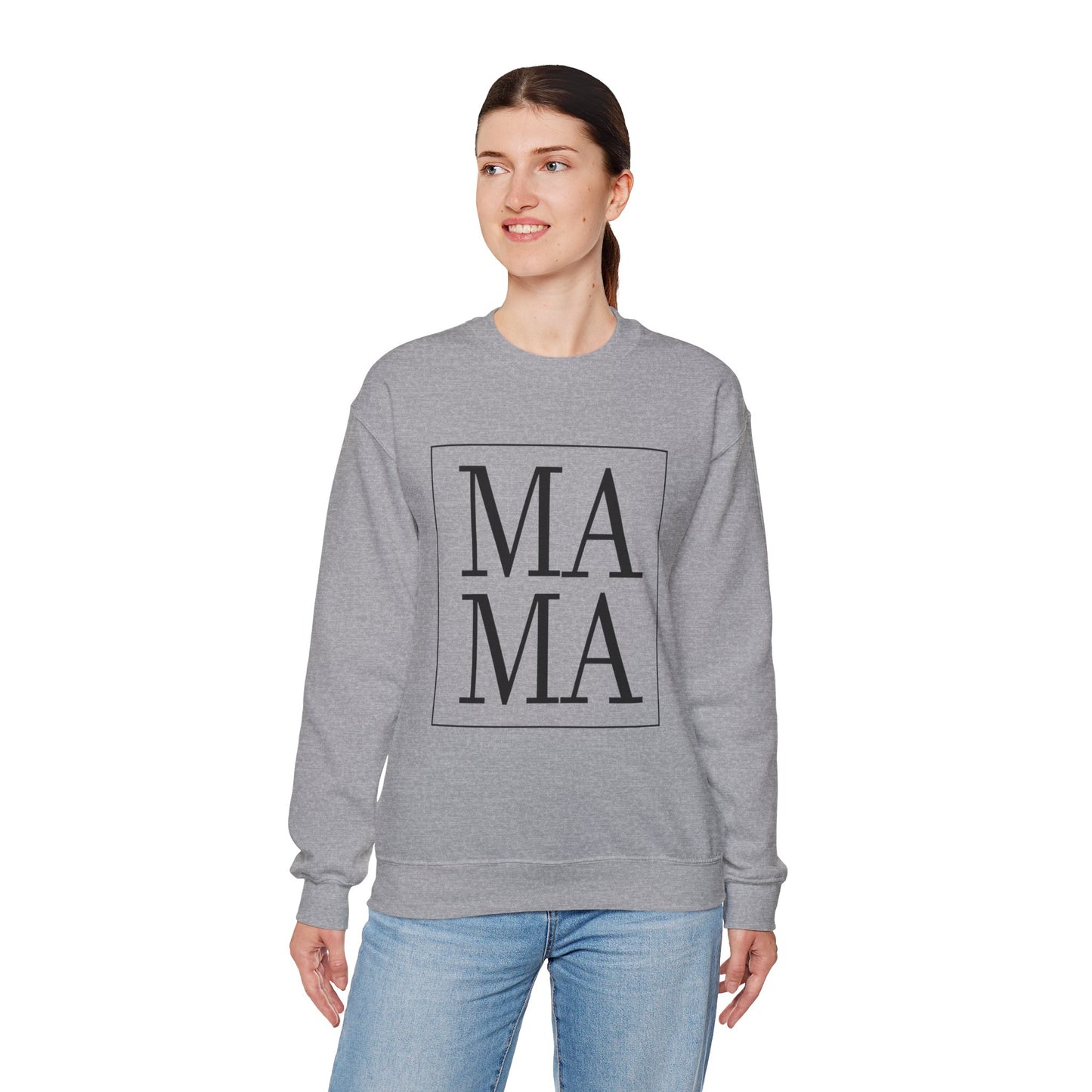 Unisex Sweatshirt with print of MAMA