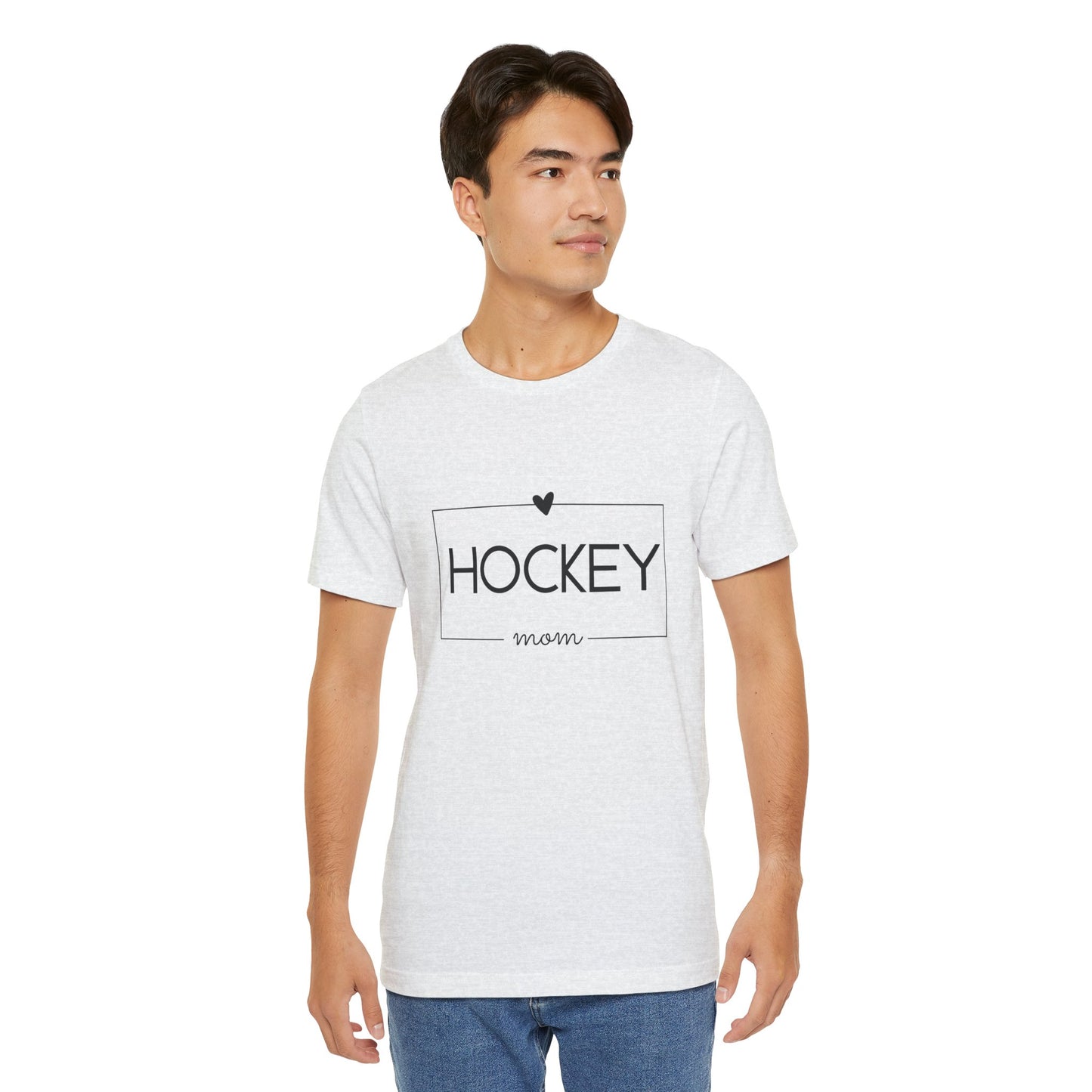 Unisex Jersey Short Sleeve Tee- Hockey Mom