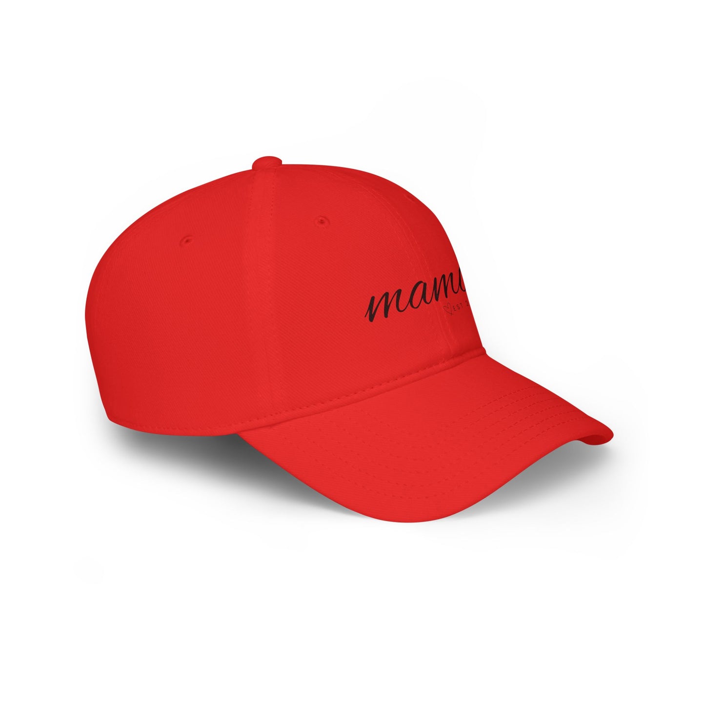 Low Profile Baseball Cap- MAMA EST 2021