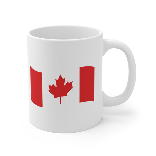 Ceramic Mug- Canadian Flag