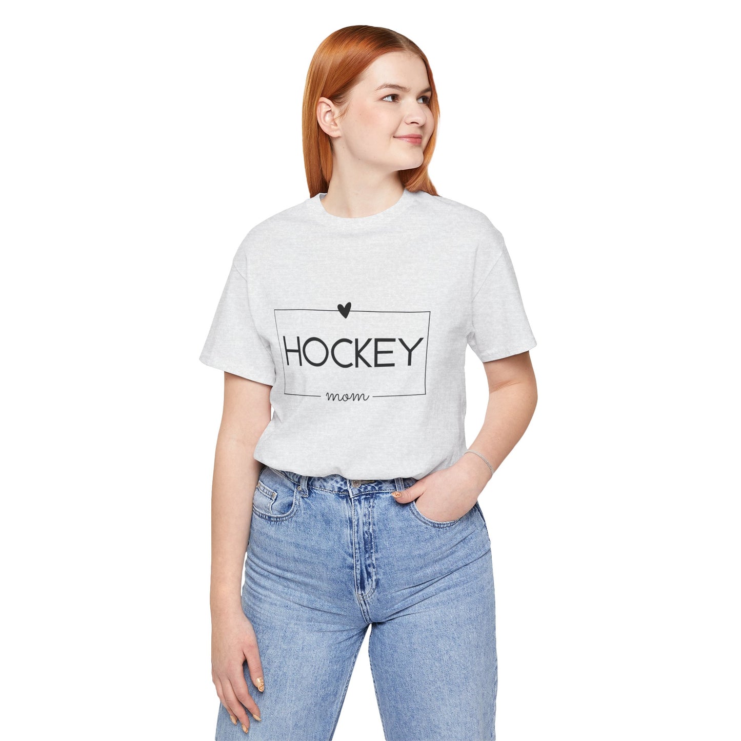Unisex Jersey Short Sleeve Tee- Hockey Mom