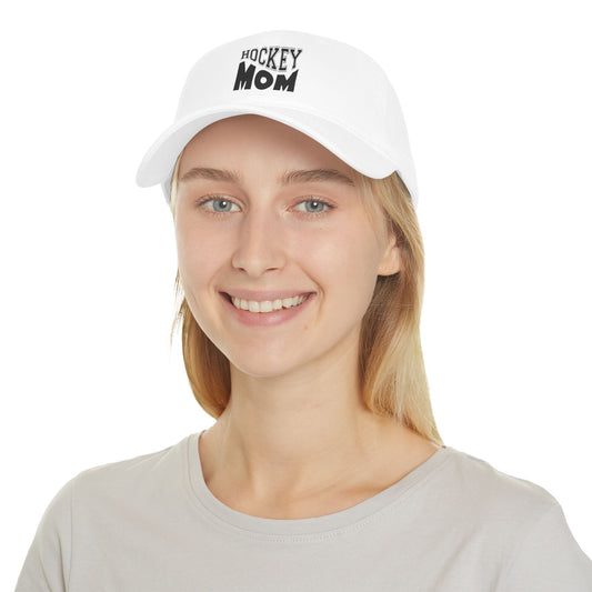 Low Profile Baseball Cap- HOCKEY MOM