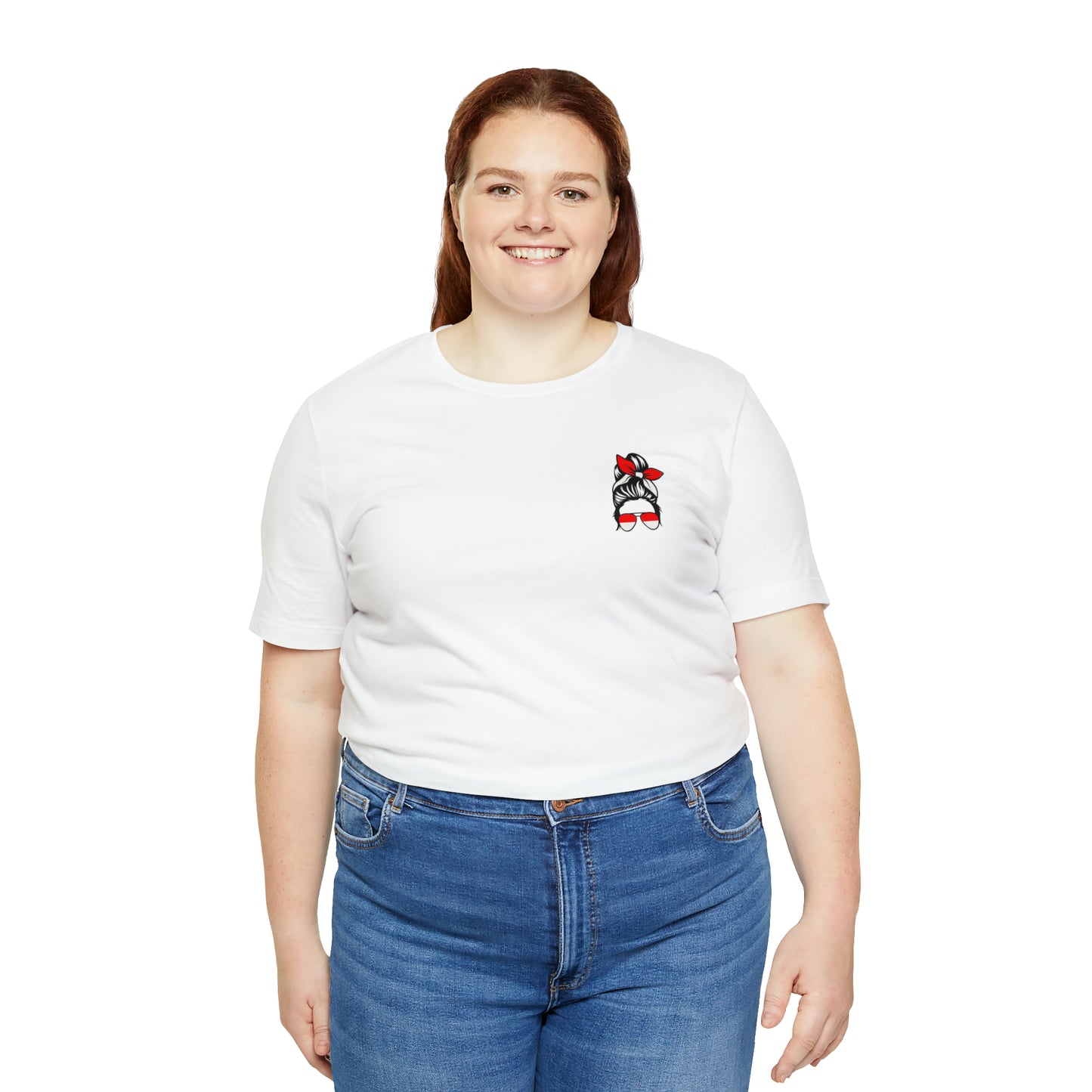 Unisex Jersey Short Sleeve Tee - Small Canadian mom icon
