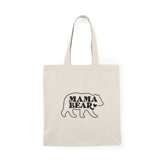Natural Tote Bag - Mama Bear