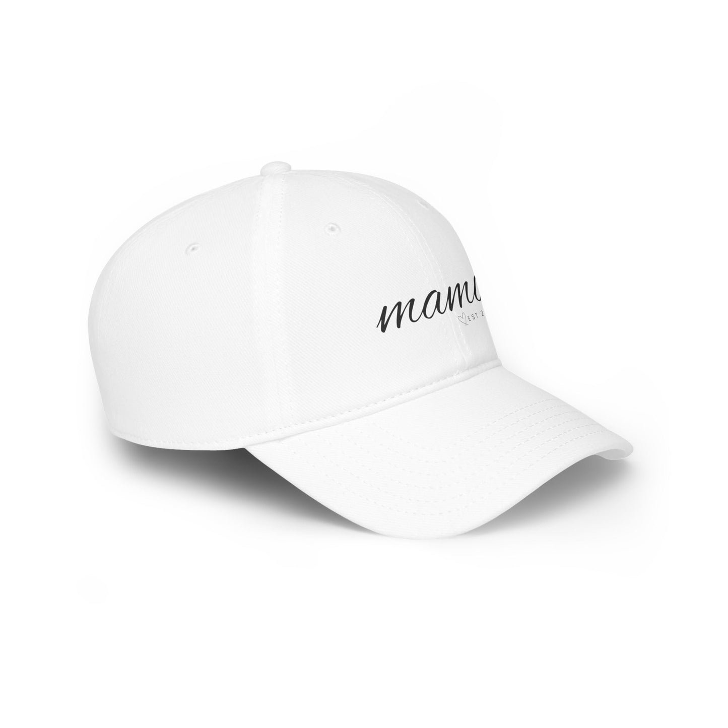 Low Profile Baseball Cap- MAMA EST 2021