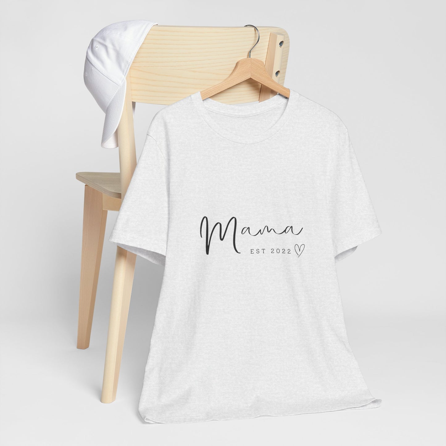Unisex Jersey Short Sleeve Tee- MAMA EST 2022