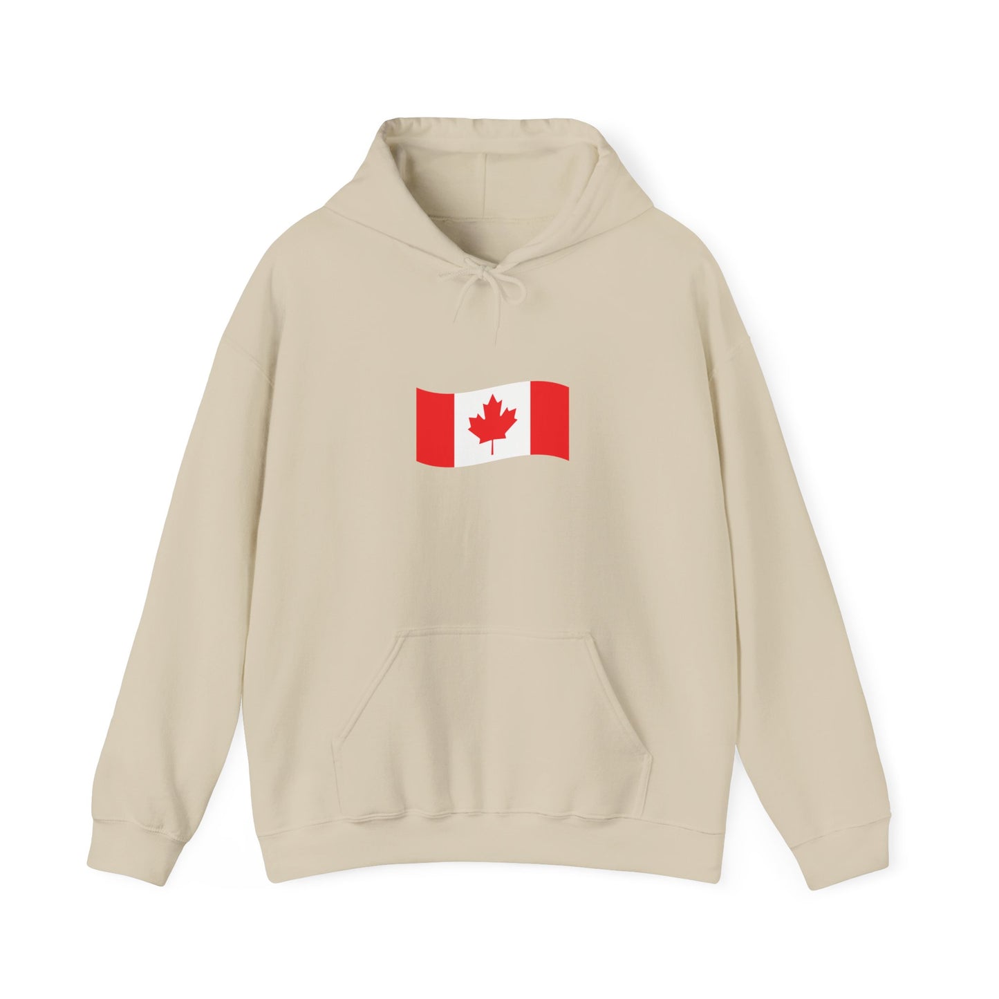 Unisex Hooded Sweatshirt- Canadian Flag