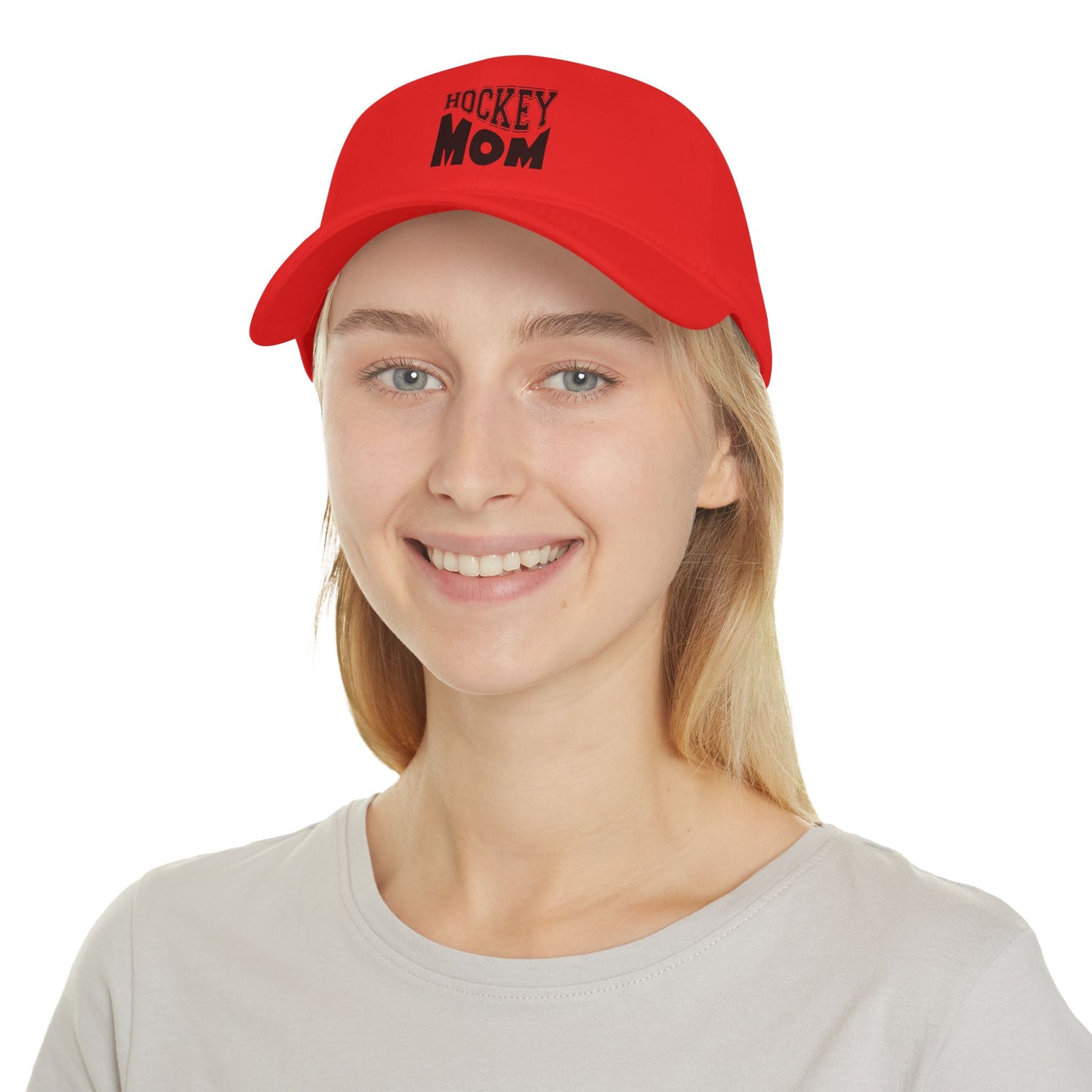 Low Profile Baseball Cap- HOCKEY MOM