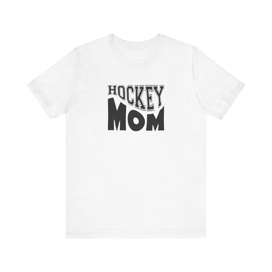 Unisex Jersey Short Sleeve Tee- HOCKEY MOM