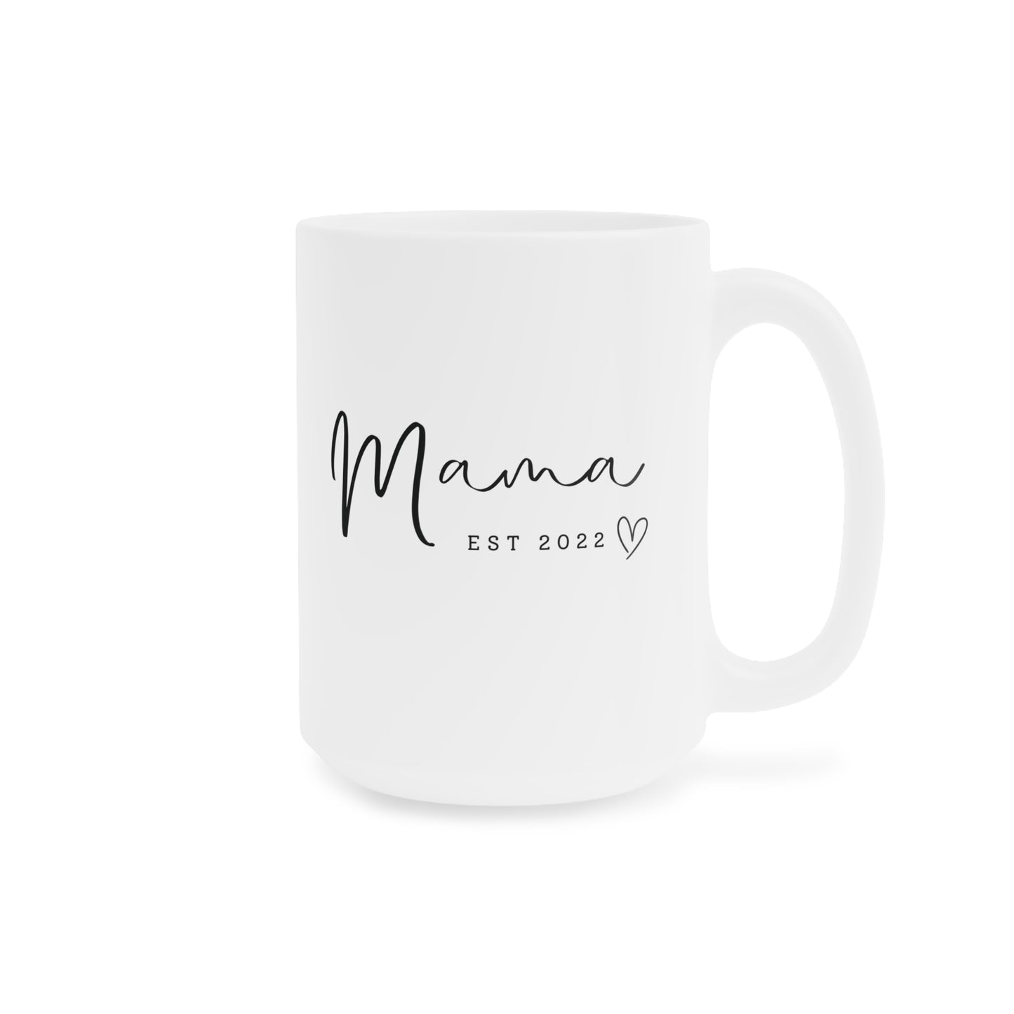 Ceramic Mug- MAMA EST 2022