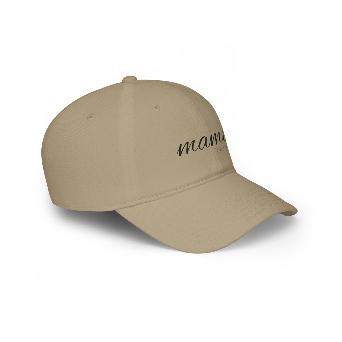 Low Profile Baseball Cap- MAMA EST 2021
