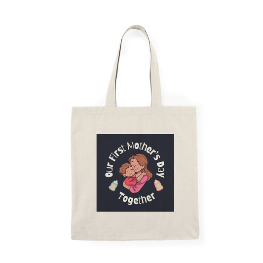 Natural Tote Bag - Our First Mother's Day Together